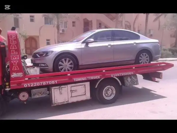 نقل سيارة بأمان